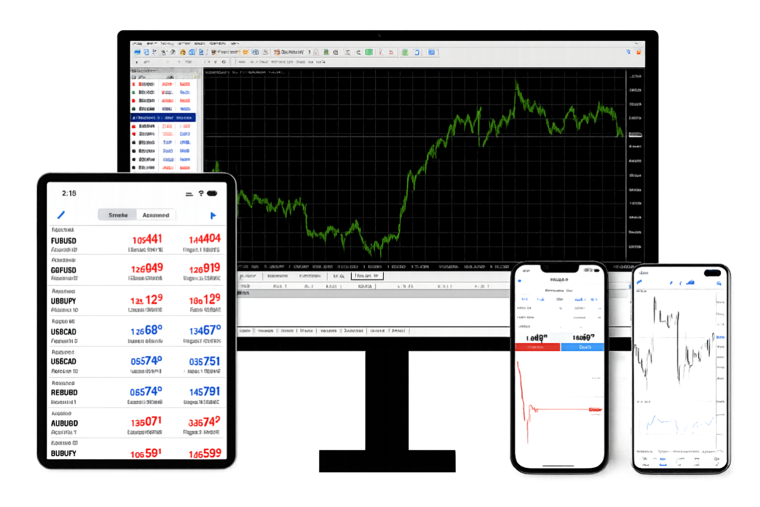MetaTrader 5 下载界面示意图
