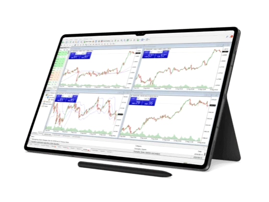 MetaTrader 5 账户开通与账号栏目页预览