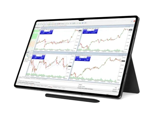 MetaTrader 5 账户开通与账号栏目页预览